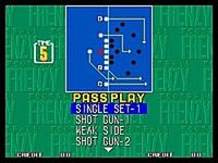 une photo d'Ã©cran de Football Frenzy sur SNK Neo Geo